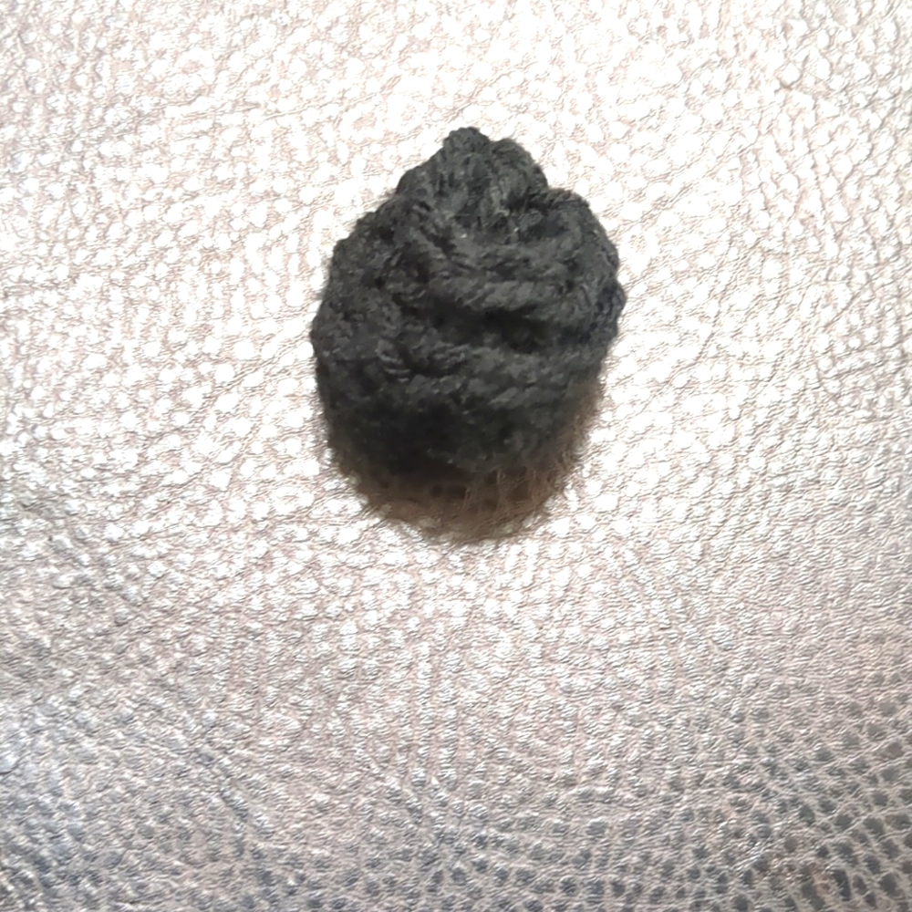 Crocheted handmade thumb warmer